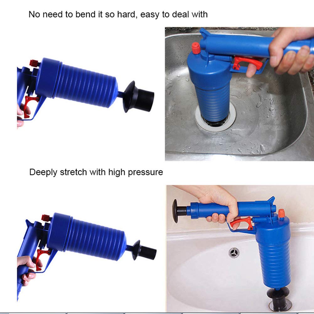 Air Pressure Drain Pump Pipe Dredge Tool