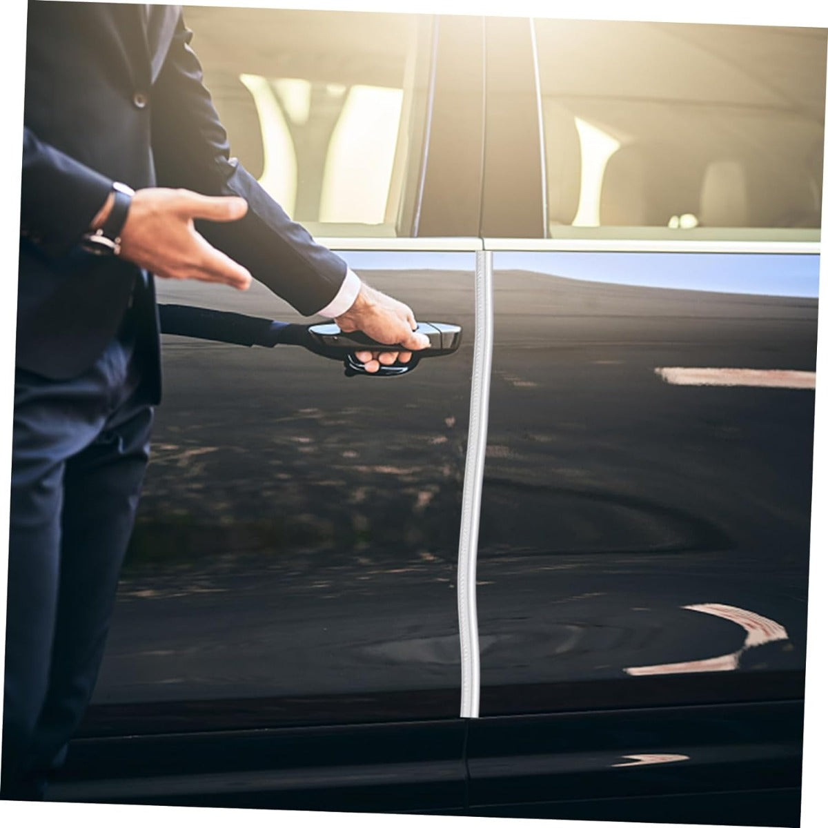 Car Door Chrome Moulding Trim Strip