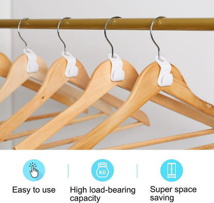 60pcs Clothes Hanger Connector Hooks
