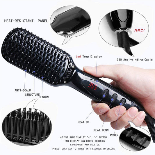 Hair Straightening Brush
