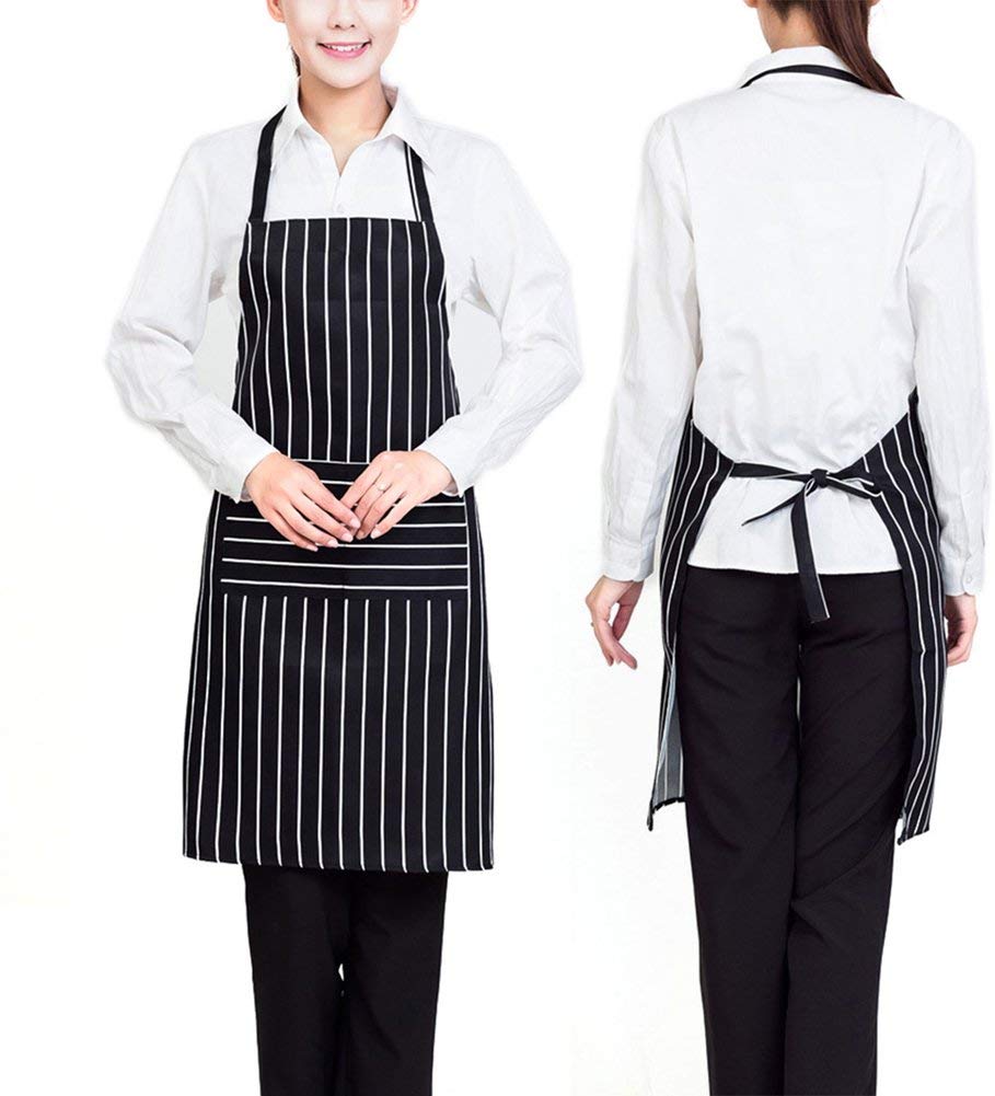 Kitchen Waist Apron -Black