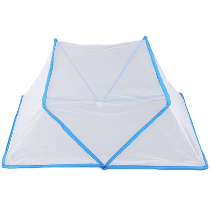 Bottomless Folding Mosquito Net, Blue