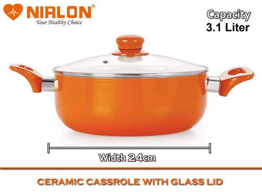 Casserole with Glass Lid