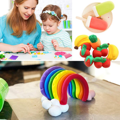 Camel Creative Clay Soft, Child Safe & Non-Toxic 12 Shades
