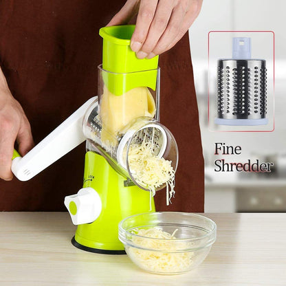 3-in-1 Vegetable Shredder-Green