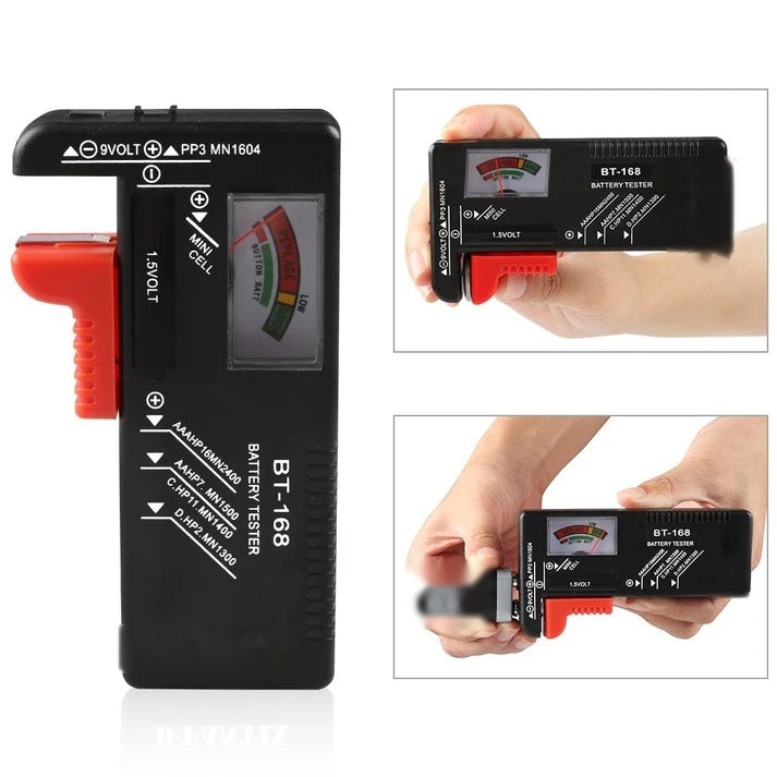 Battery Tester for AA/AAA/C/D/9 volt