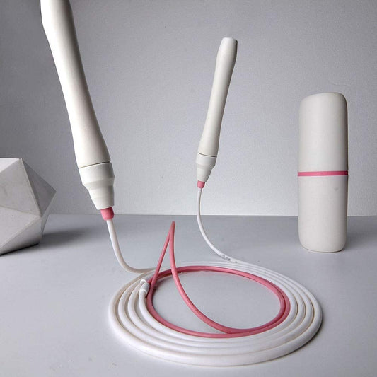 Self Locking Jump Rope -White