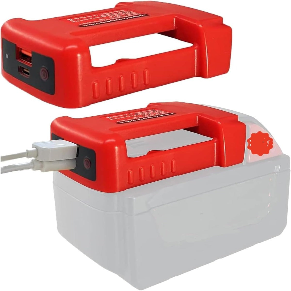 USB Charger Adapter for 18V Power Tool Batteries