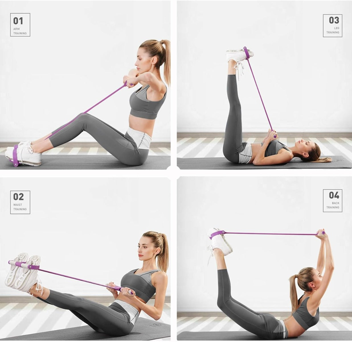 Full Body Workout for Fitness, Sit-ups, Yoga, and Exercise