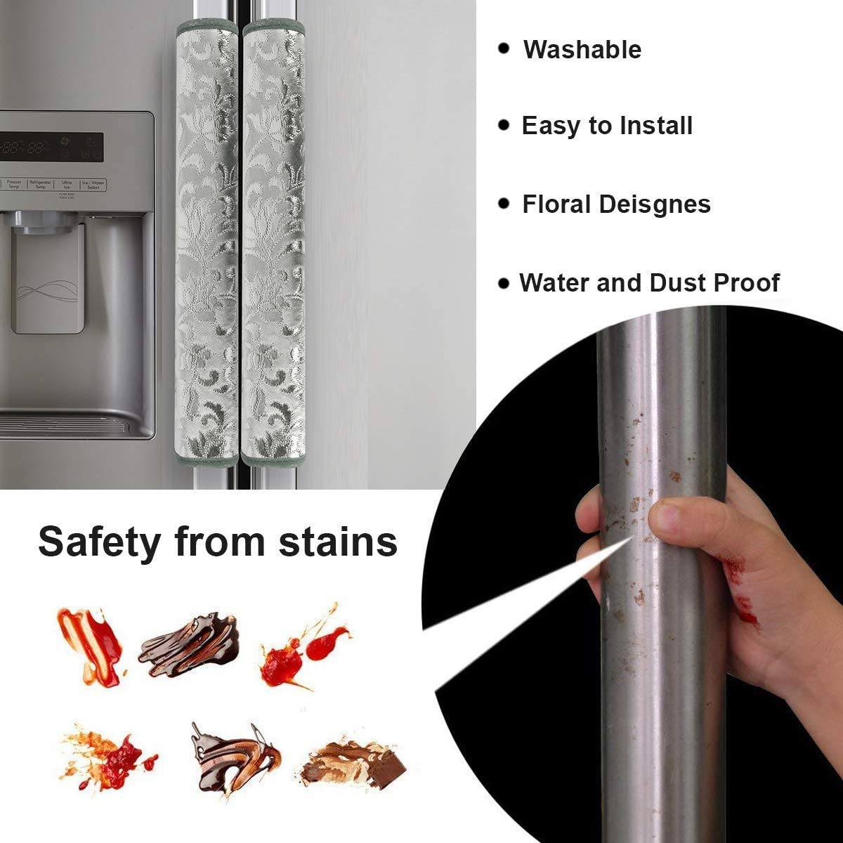 Refrigerator Door Handle Covers