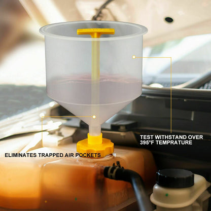 15Pcs Spill Proof Coolant Filling Kit