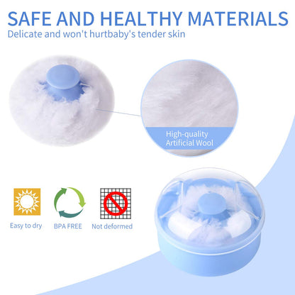 Baby Body Cosmetic Powder Puff