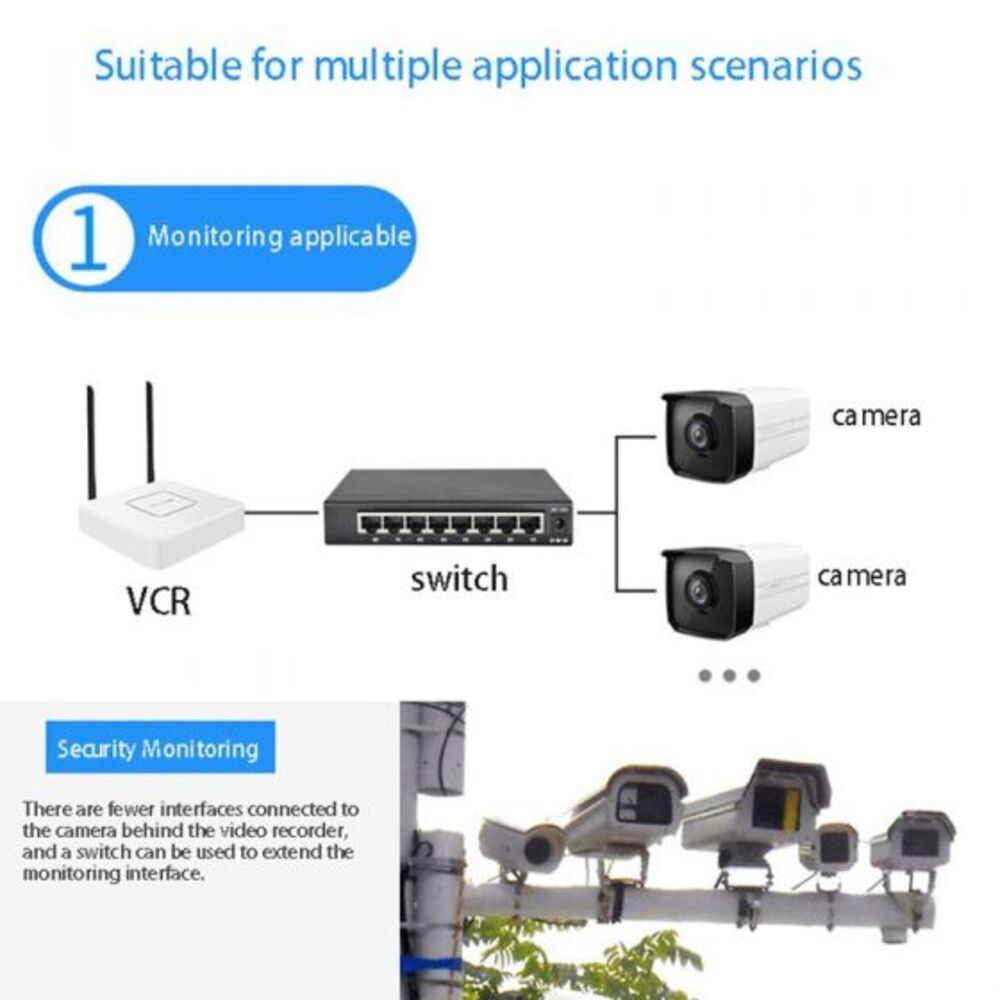 1008D Gigabit Network Switch