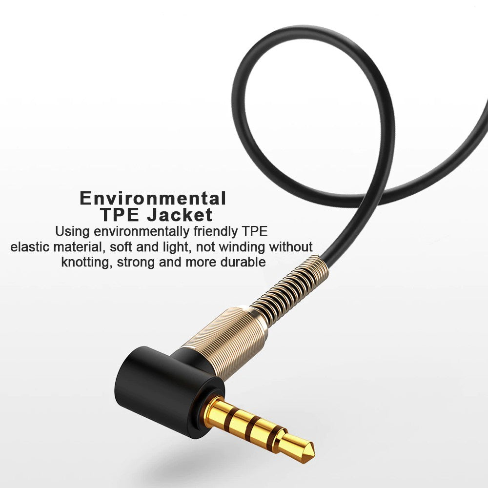 3.5mm AUX Cable Car Audio Stereo Headphone Jack Cord