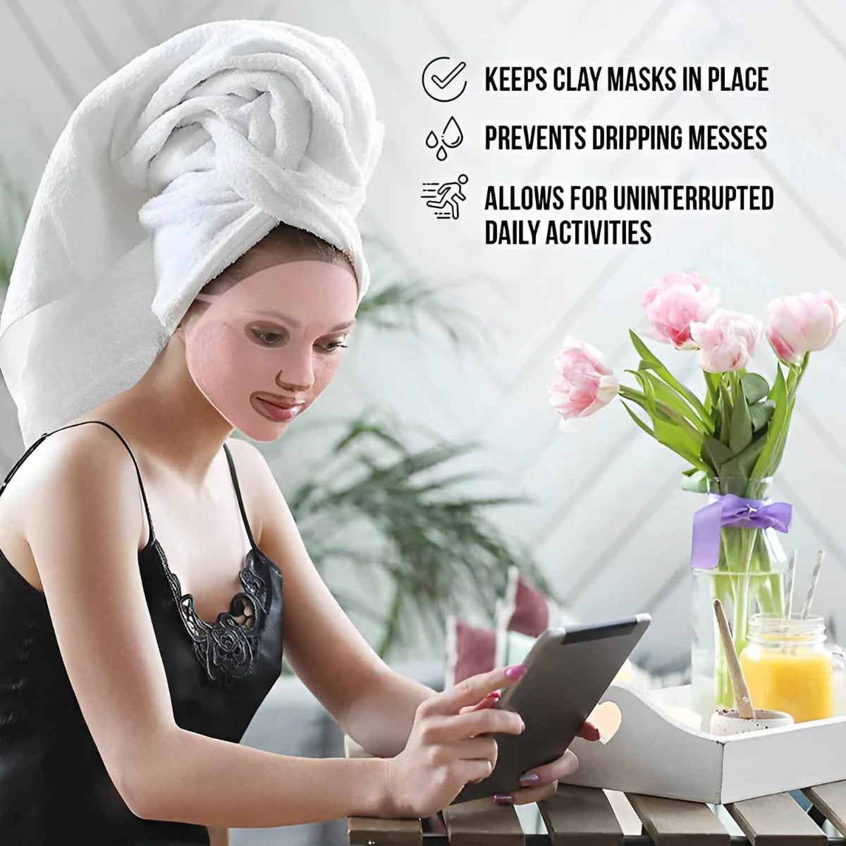 Moisturising Silicone Face Mask