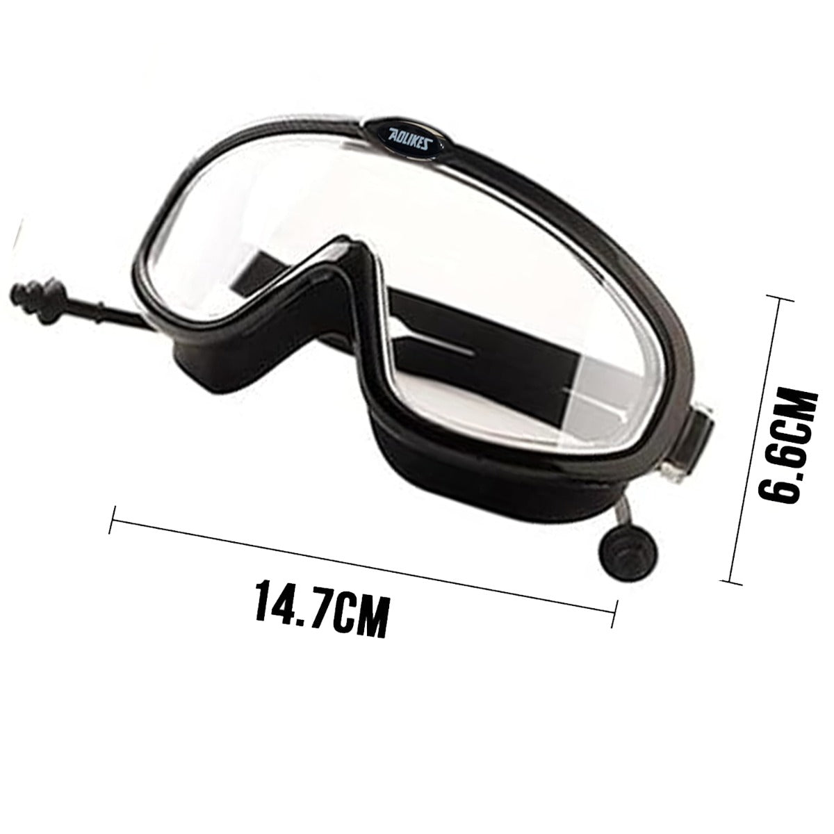 Anti-Fog Protective Safety Goggles BLACK