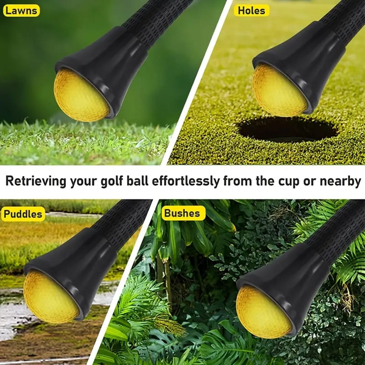 Golf Ball Retriever: Get More Out of Your Game with This Rubber Golf Ball Picker