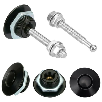 1PC Quick Latch Hood Pins Lock, Quick Release Lock, Car Bumper Hood Pin Bonnet Lock