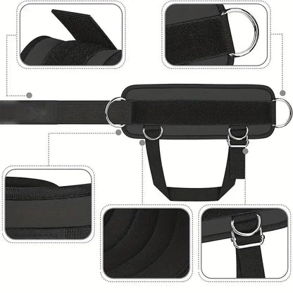 Comfortable Fitness Ankle Straps with D-Ring Cuffs