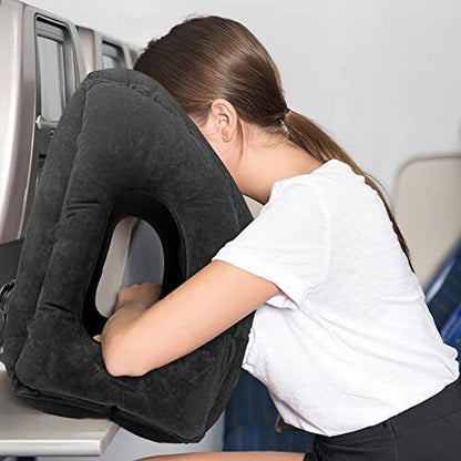 Inflatable Neck Travel Pillow