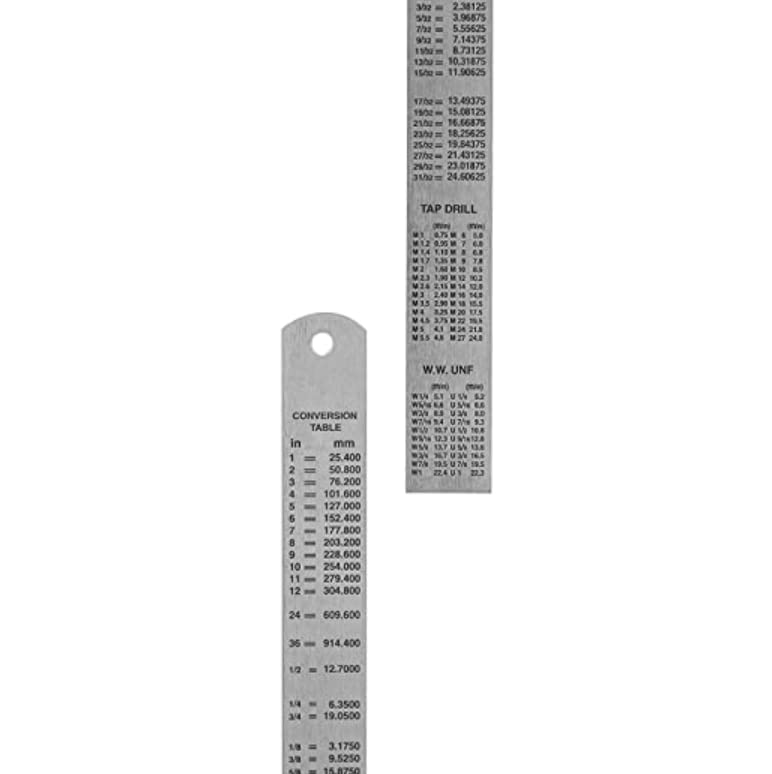 Steel Scale/Ruler 6 Inch 15 cm