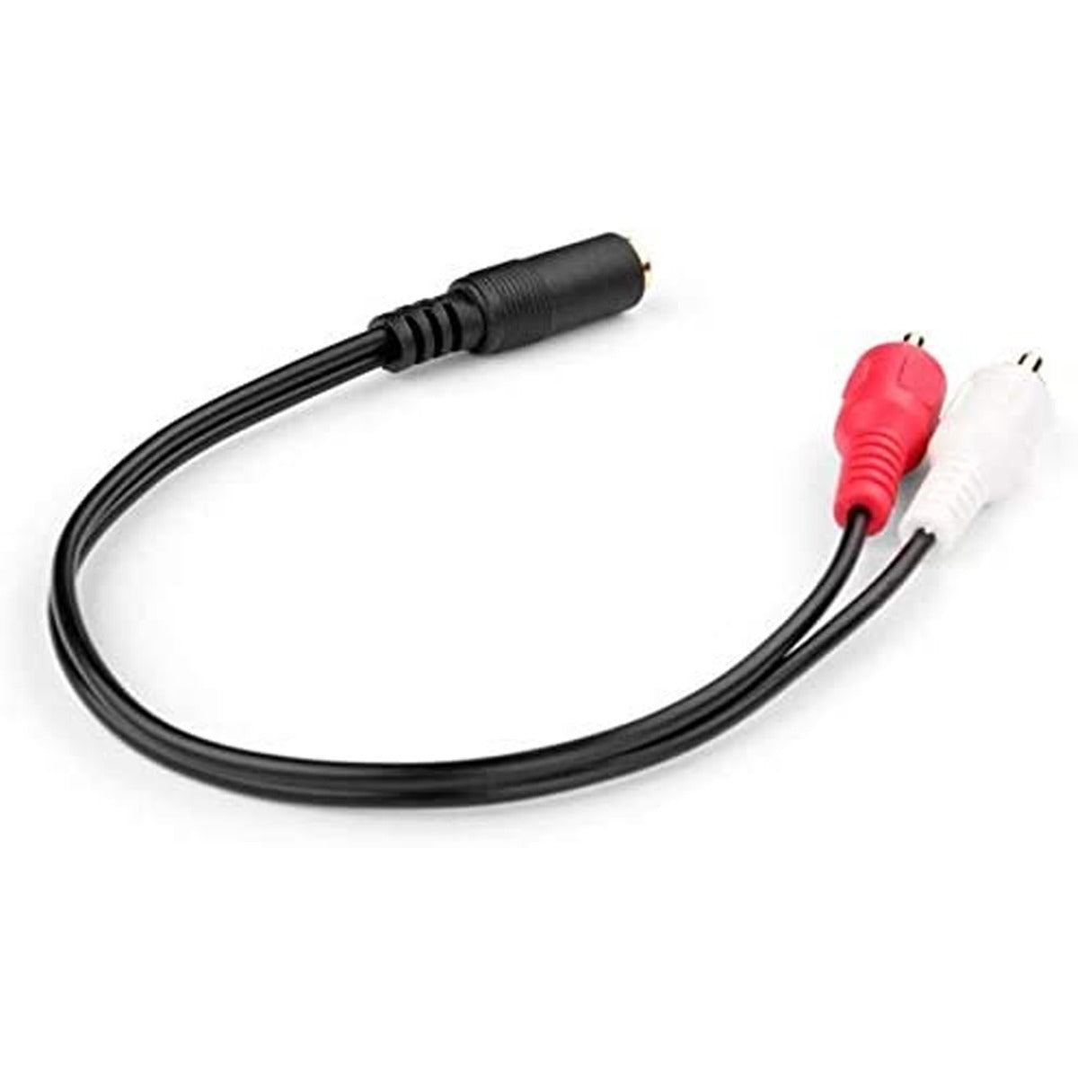 3.5mm Audio Female To 2 RCA Male Stereo Cable