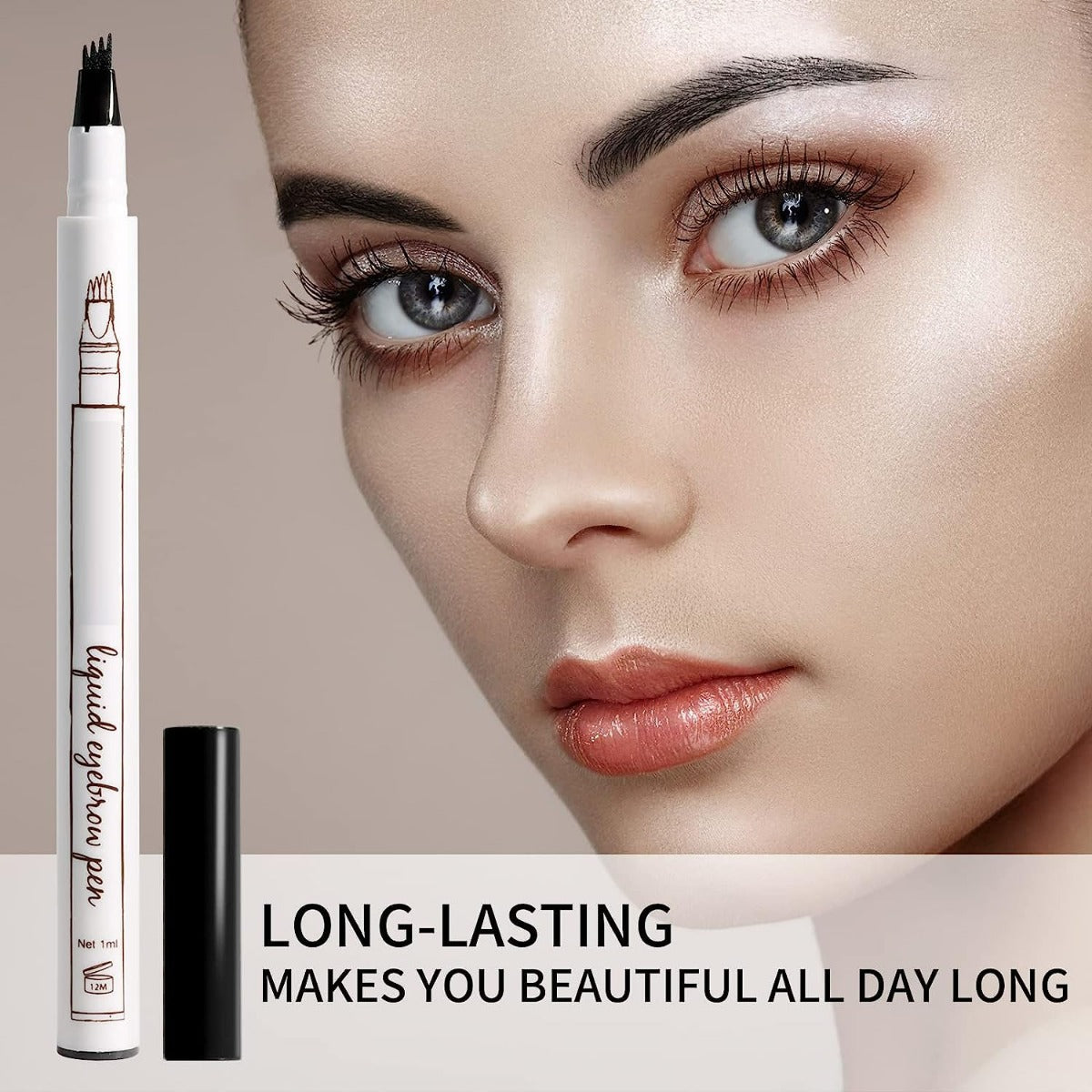 Waterproof Eyebrow Micro Pen-Chestnut