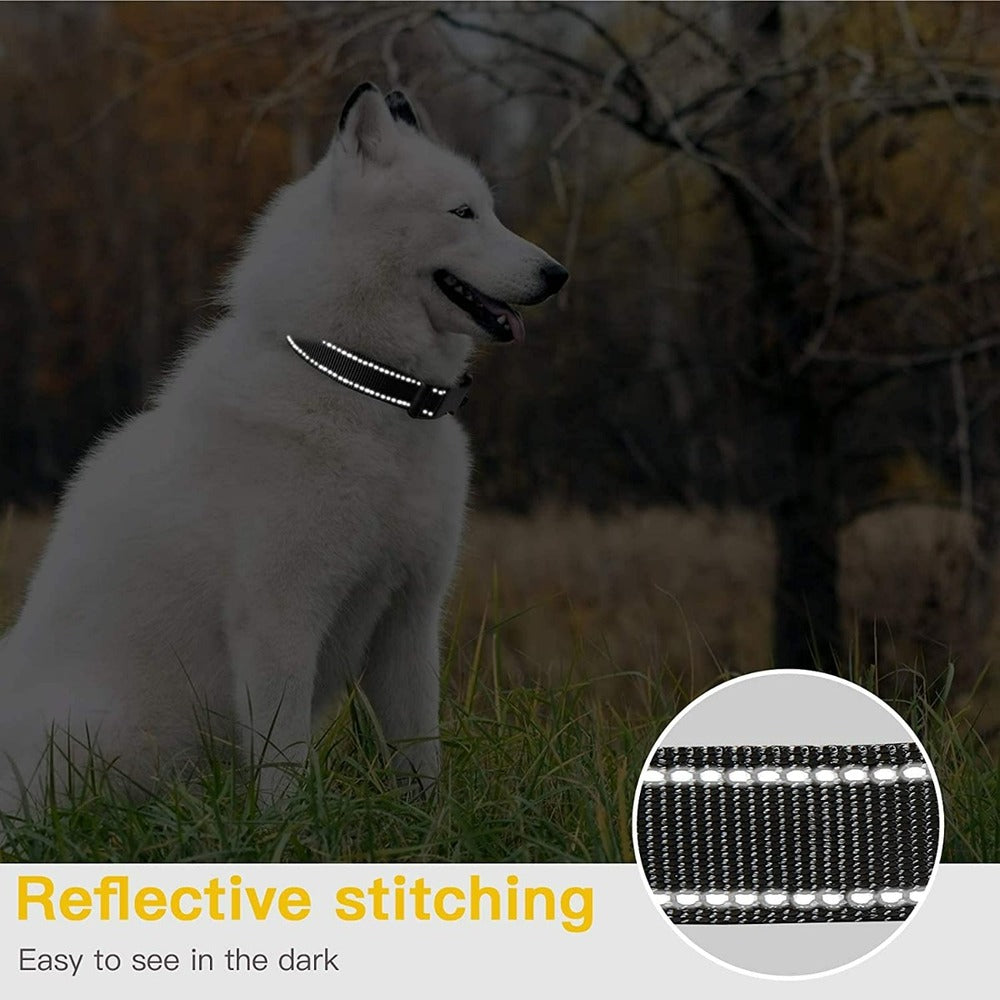 KC-006 PET NECKLACE-Black-Large