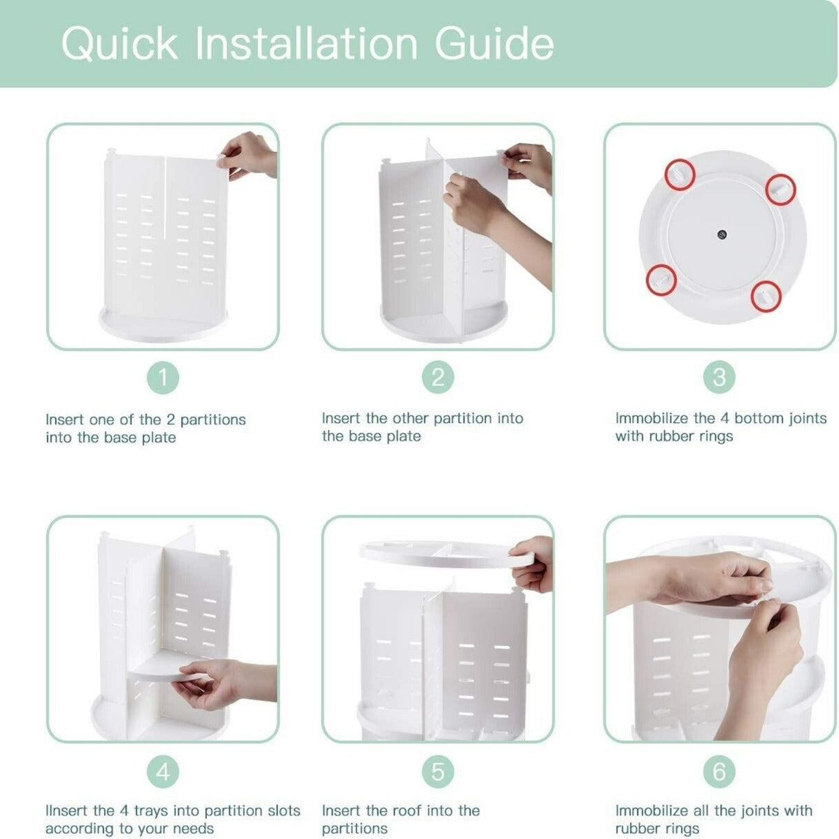 Makeup Organizer Box