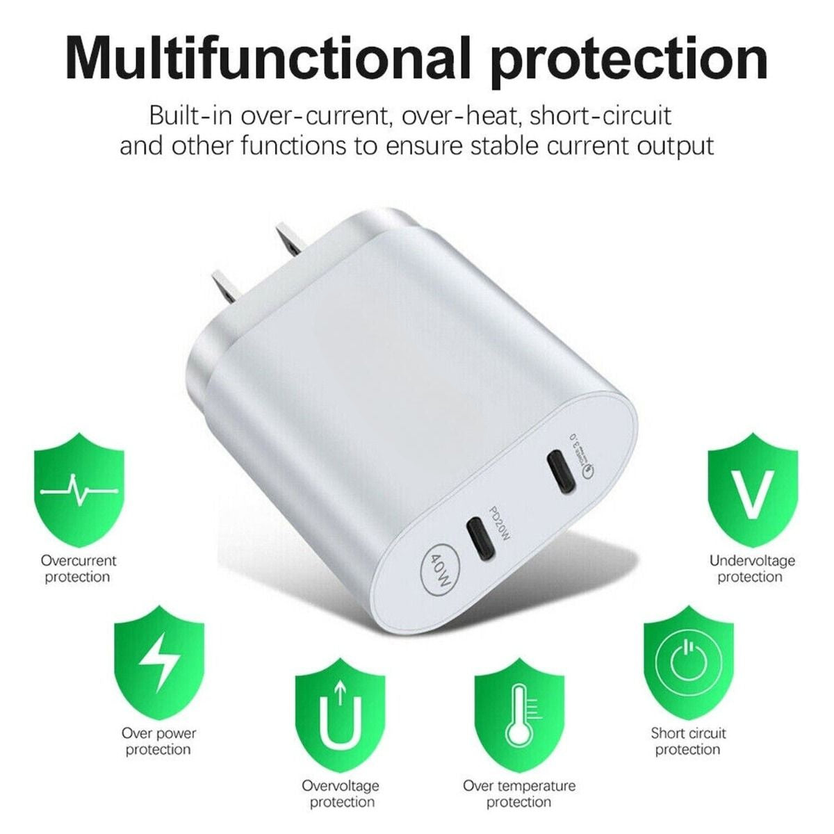 40W Fast Charger Adapter