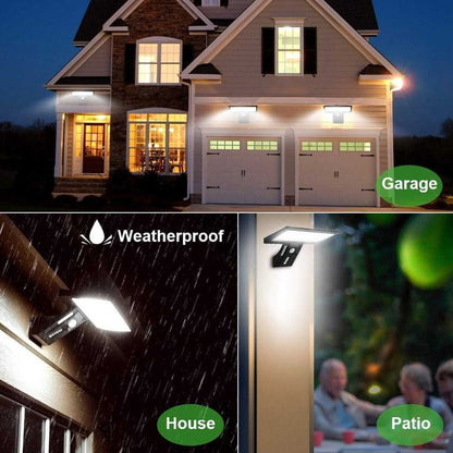 USB Charging Solar Powered Wall Lights