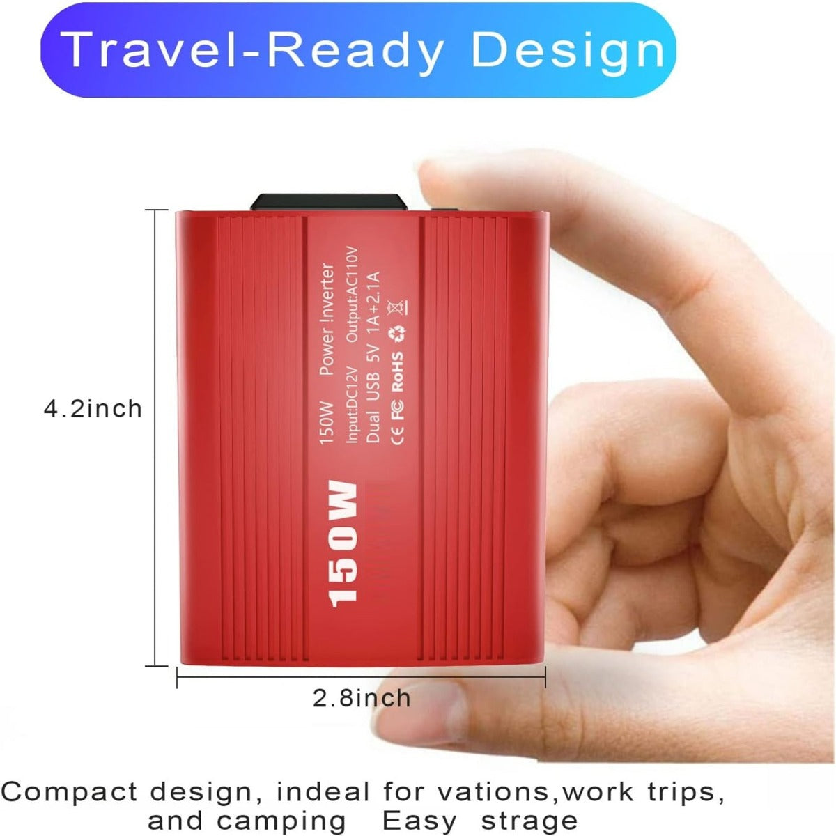 150W Car Power Inverter