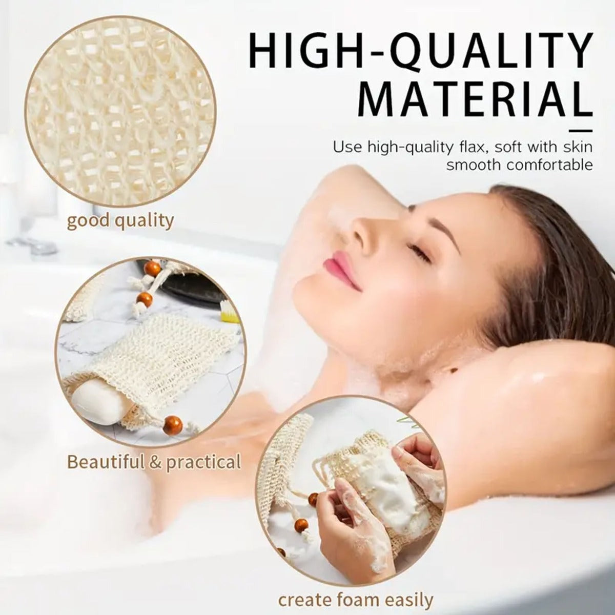 Exfoliating Soap Saver Pouch