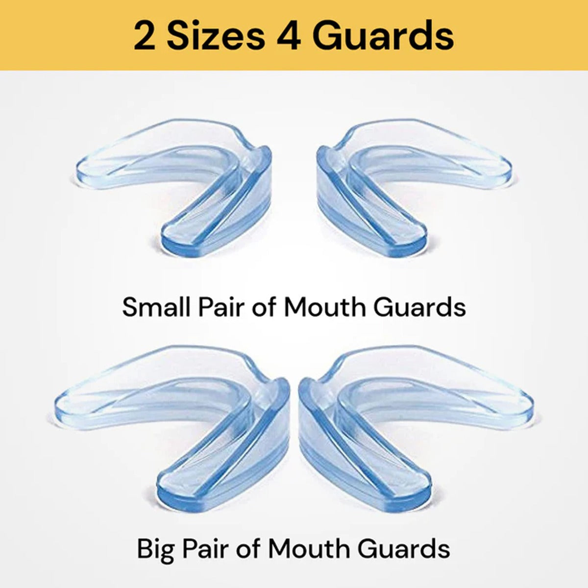 2Pcs Dental Mouth Guards