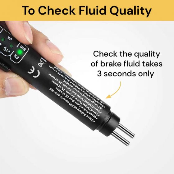 Auto Brake Diagnostic Testing Tool For DOT3/4 Brake Fluid