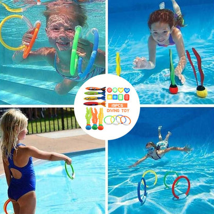 19PCS Water Fun Swimming Pool Toy Kids