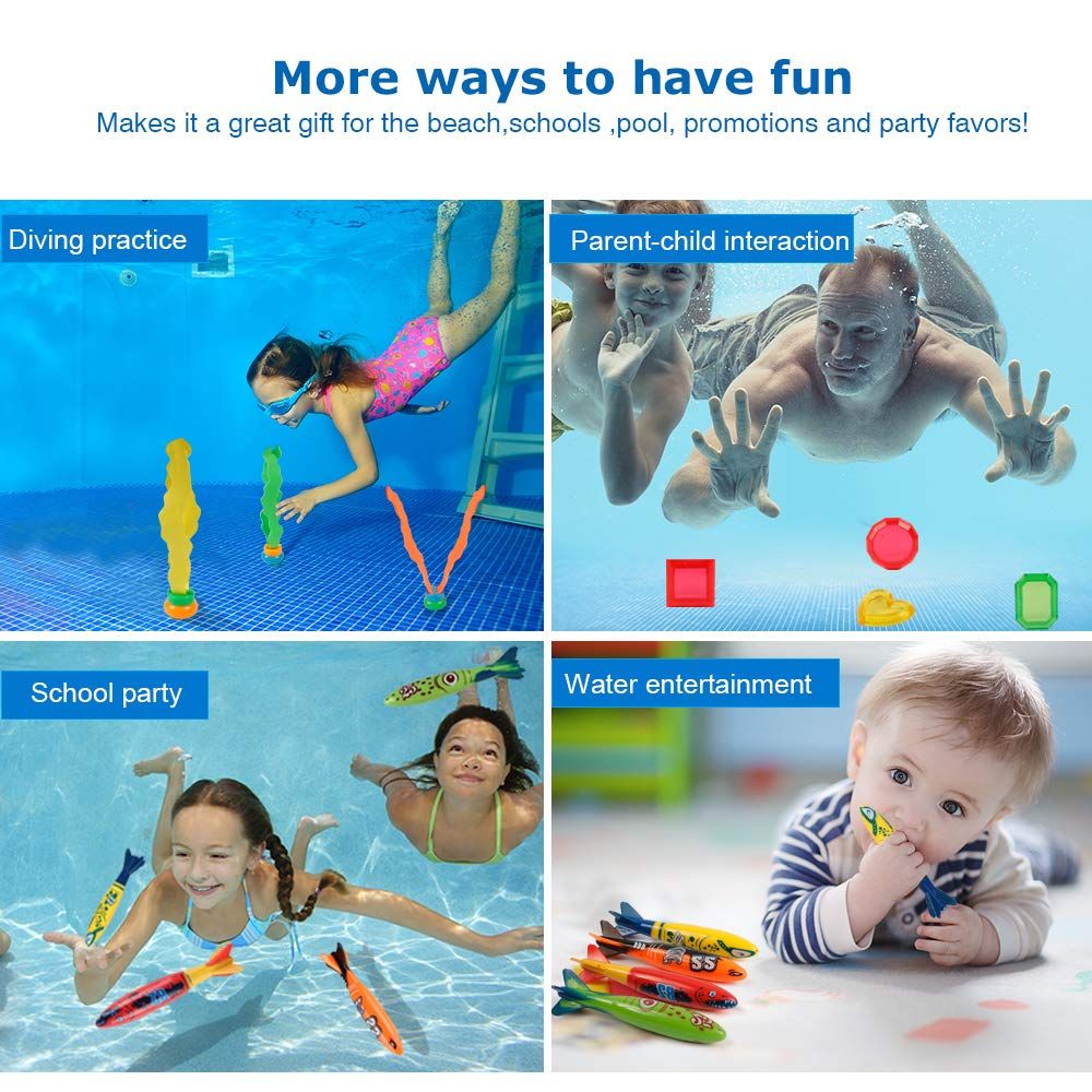 19PCS Water Fun Swimming Pool Toy Kids