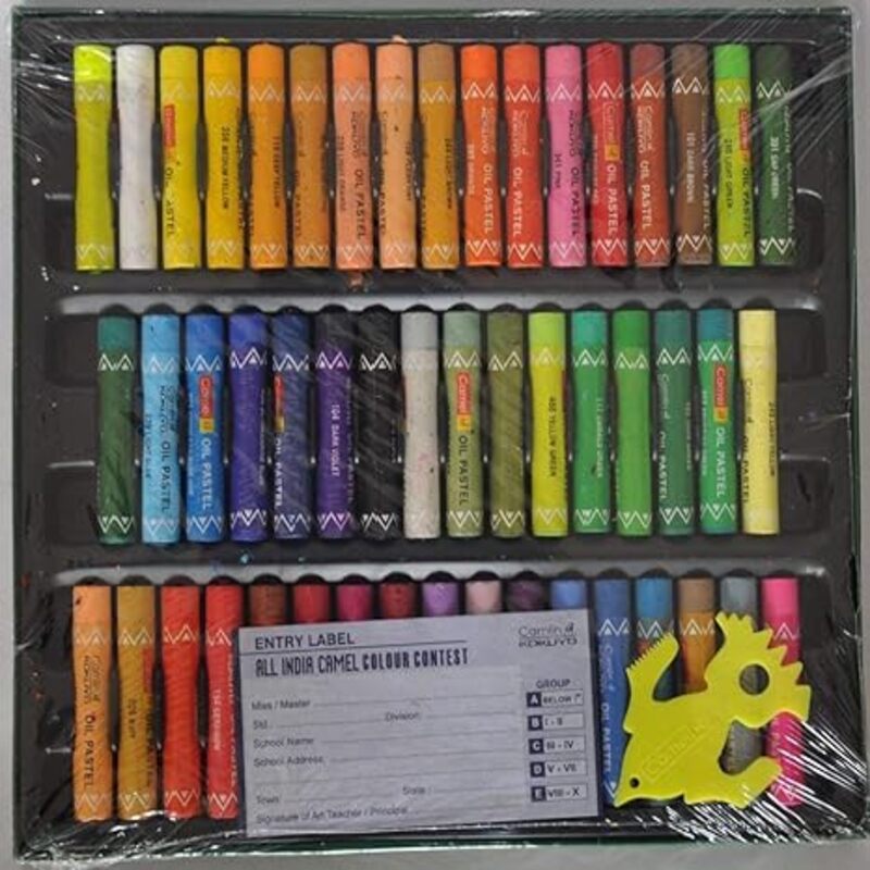 Oil Pastel Crayons 50 Shades