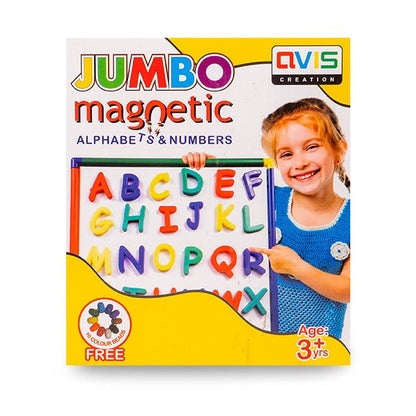 Jumbo Magnetic Alphabet and Numbers for Kids