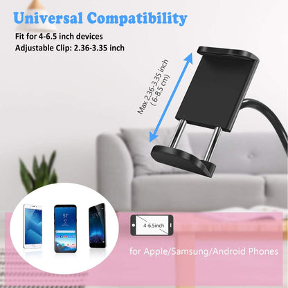 Lazy Bracket Phone Holder-Black