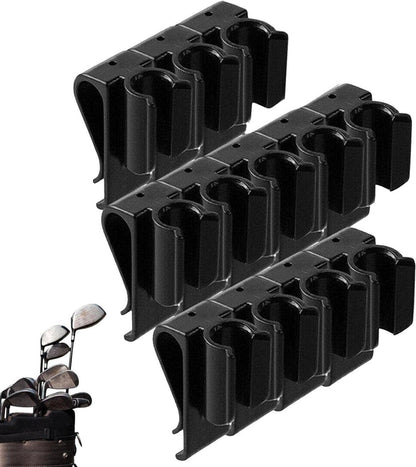 14Pcs Golf Club Bag Clip On Putter Clamp Holder Putting Organizer