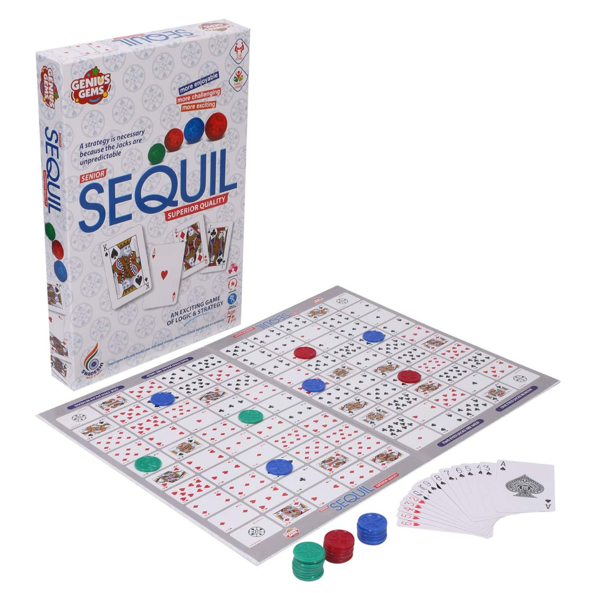 Sequil Game an Exciting Game of Logic & Strategy