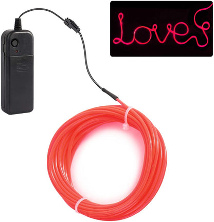 5M EL Wire LED Neon Strip Light
