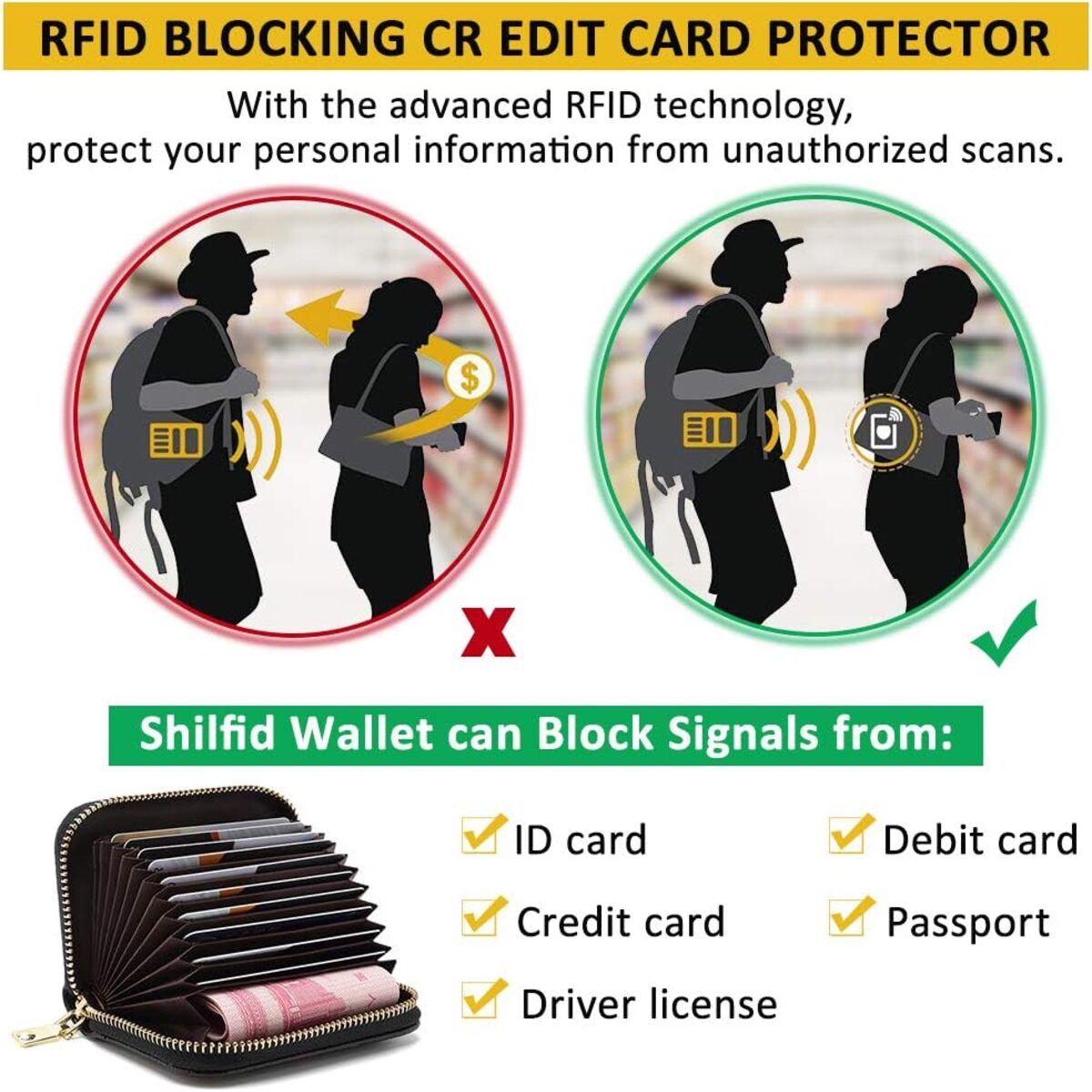 Credit Card Holder 12 cards slots