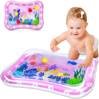 Baby Tummy Water Mat-Pink