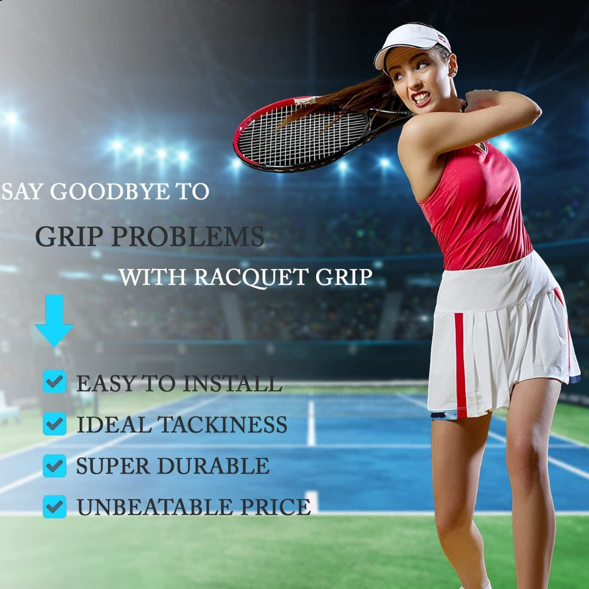 Anti-slip Tennis Racket Overgrip Badminton