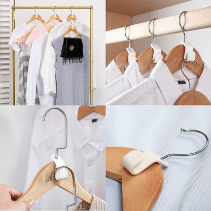60pcs Clothes Hanger Connector Hooks