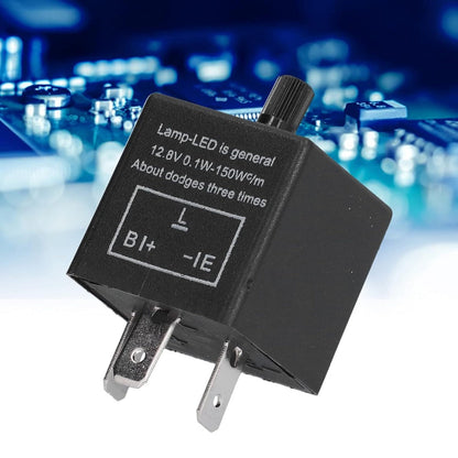 60-180min 3 Pin CF13 EP34 Car Flasher Relay Fix LED Light