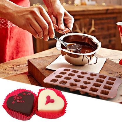 5Pcs Silicone Chocolate Molds