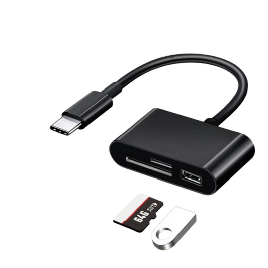USB C SD Card Reader Adapter